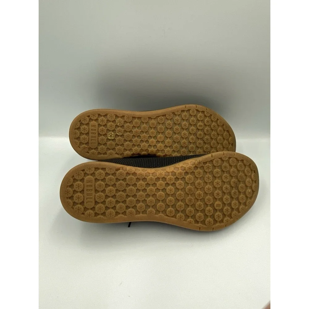 NOBULL SuperFabric Trainer Lace Up Shoes | Black Gum — Women's Size 10 - Picture 4 of 6